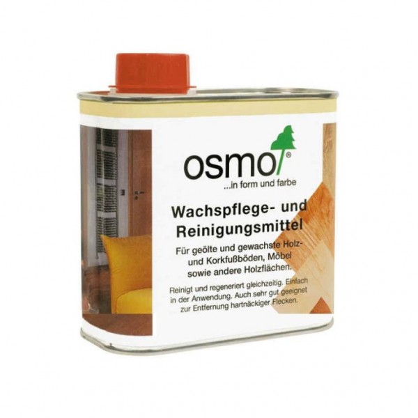 Средство для обновления и реставрации паркета под маслом Osmo Wachspflege- und Reinigungsmittel 3087 белое прозрачное